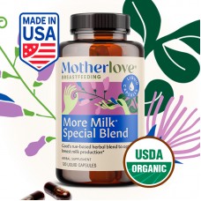 Motherlove More Milk Special Blend (60 Capsules/ 120 Capsules) | Made in USA | Organic